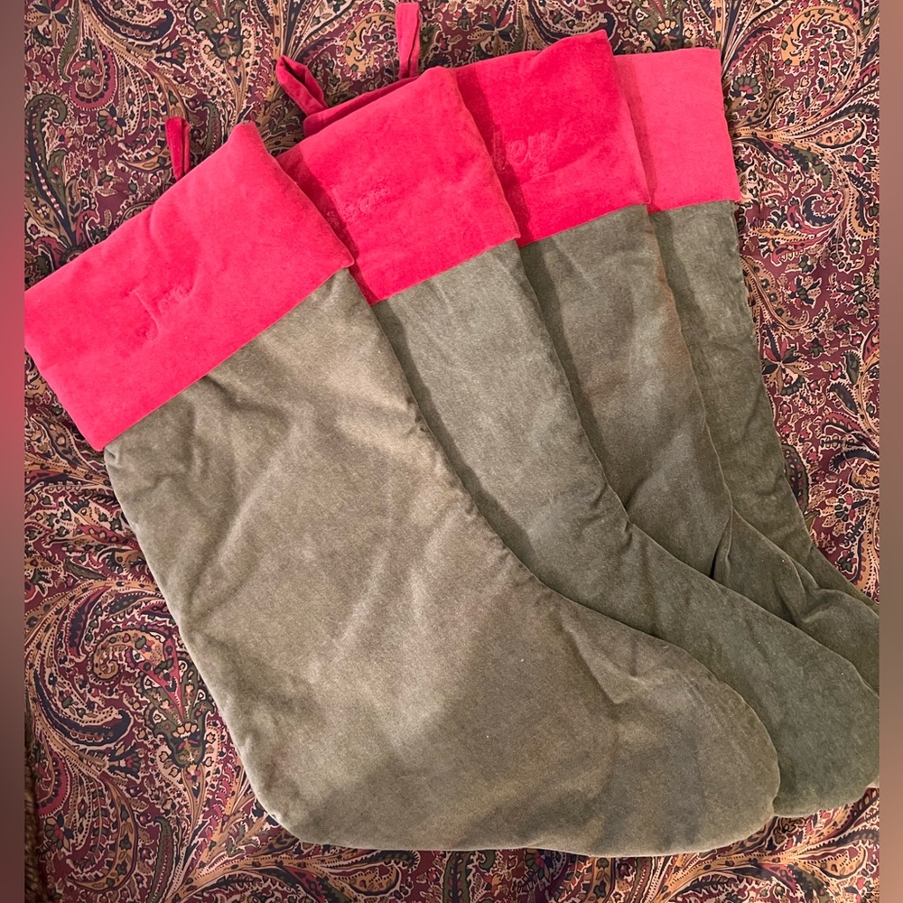 Pottery Barn Stockings